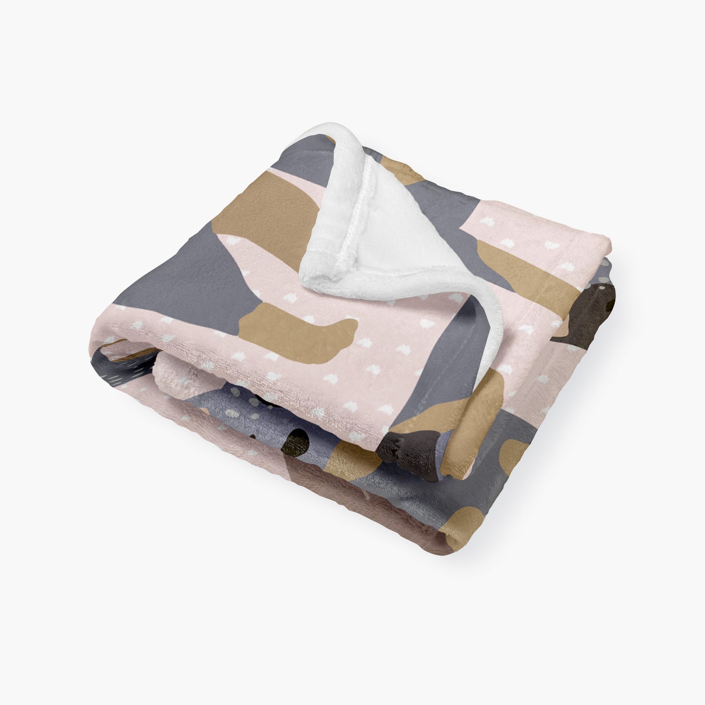 Australian Cattle Dog Personalized Baby Blanket