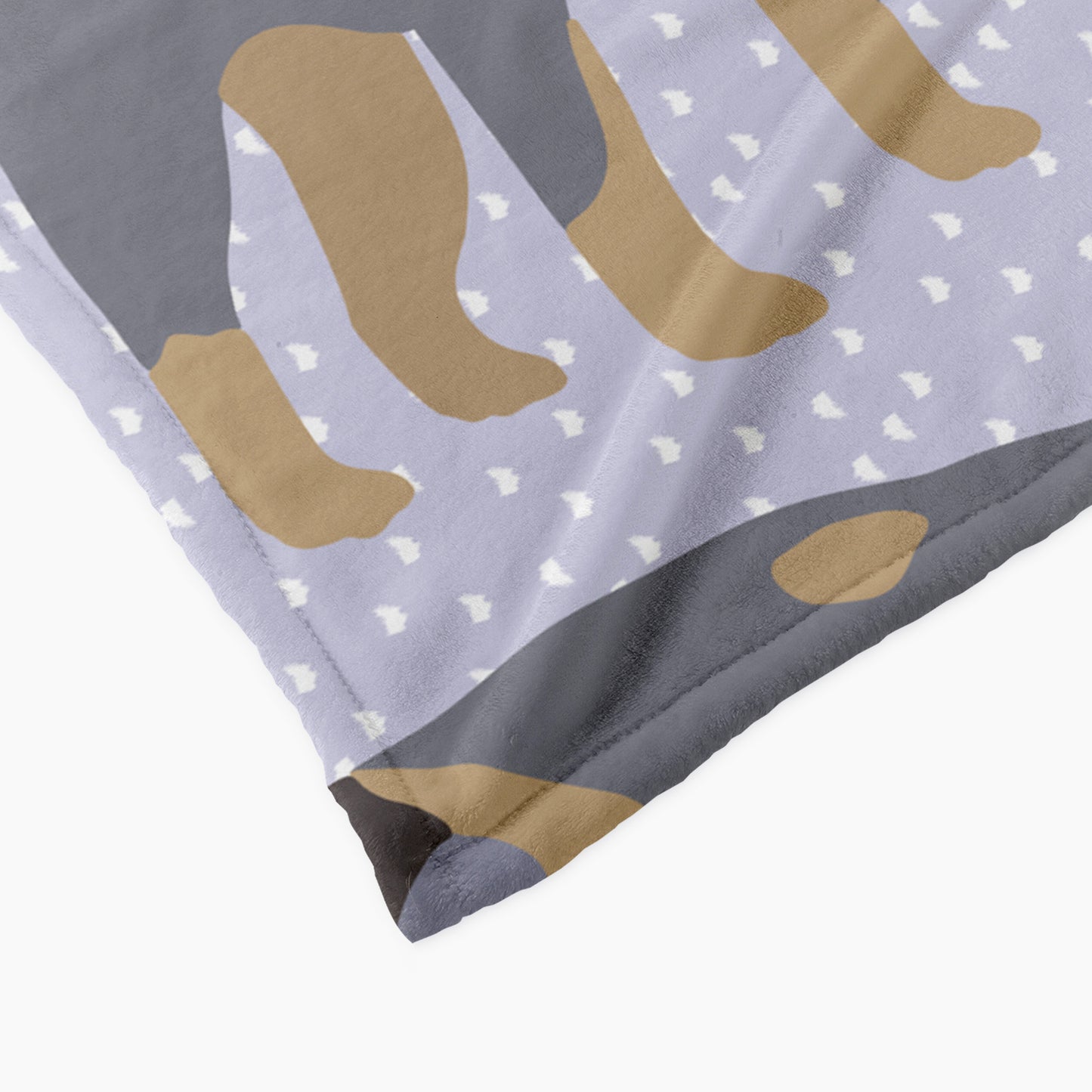 Australian Cattle Dog Personalized Baby Blanket