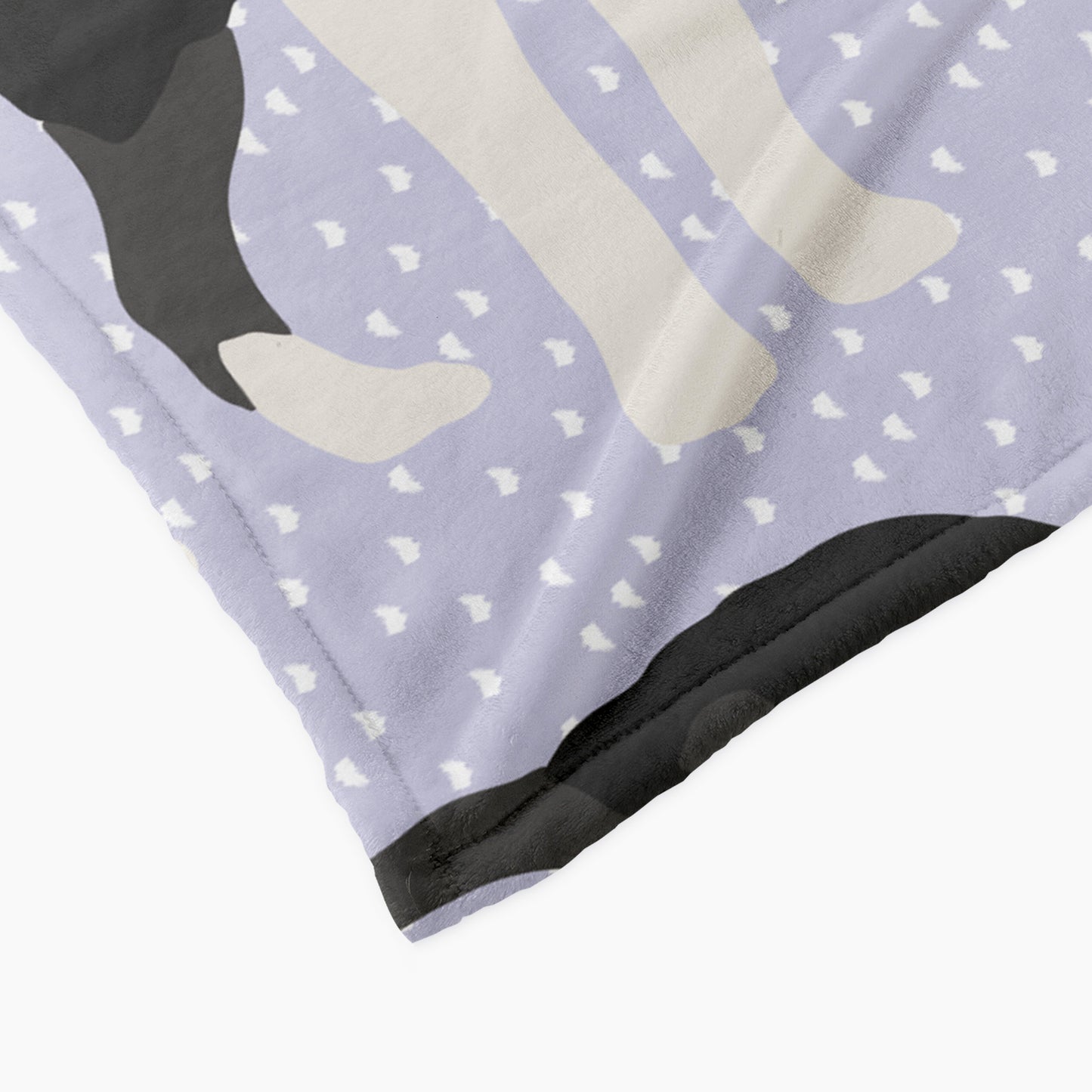 Australian Sherpherd Dog Personalized Baby Blanket