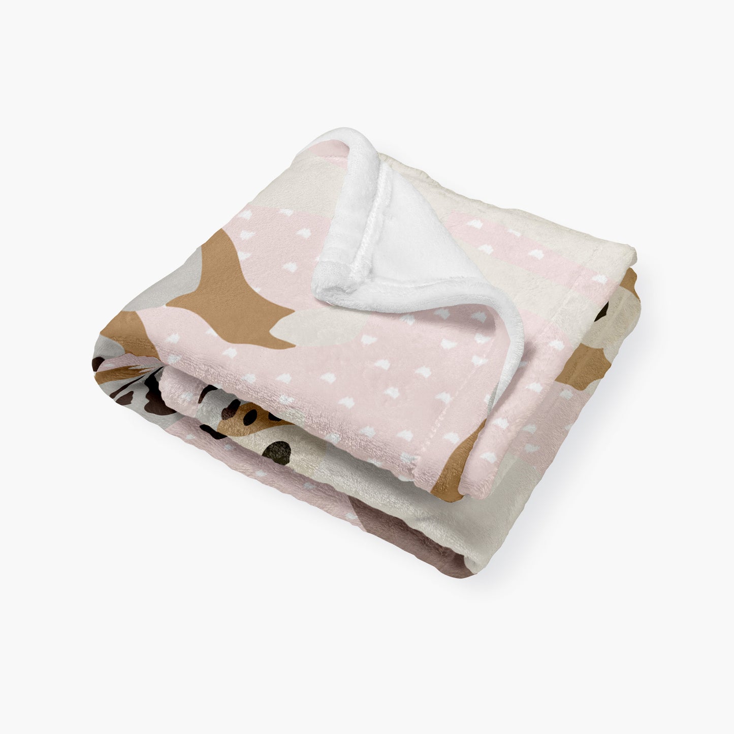 Australian Sherpherd Dog Personalized Baby Blanket