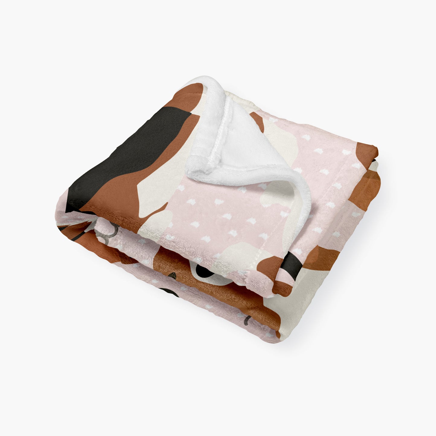 Basset Hound Dog Personalized Baby Blanket