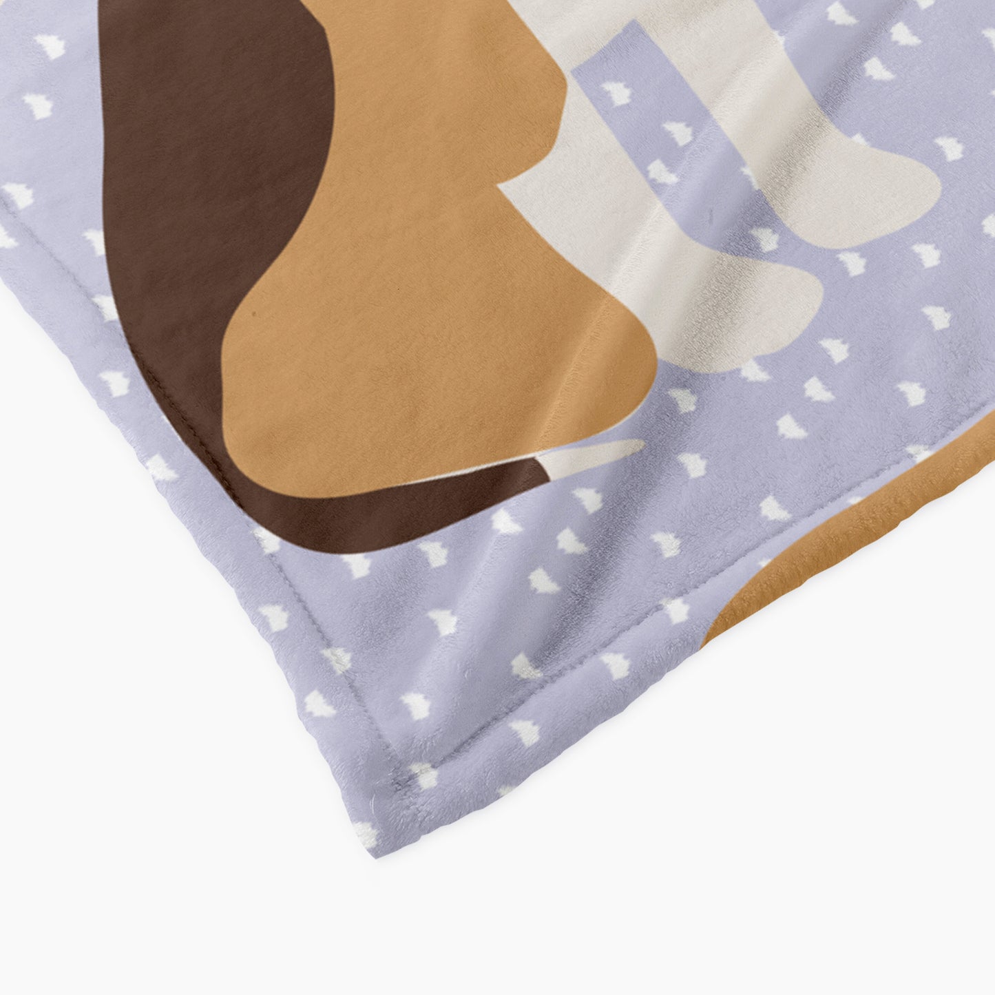 Beagle Dog Personalized Baby Blanket