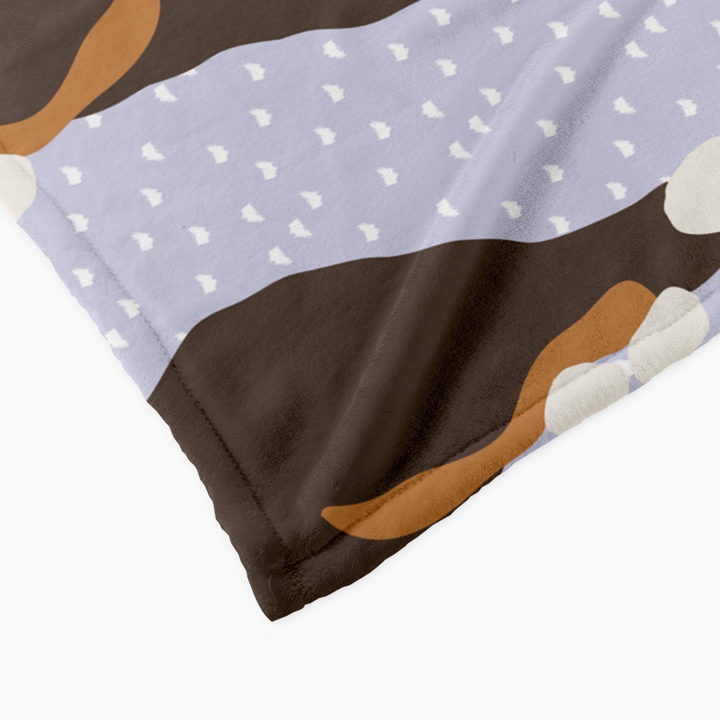 Bernese Dog Personalized Baby Blanket