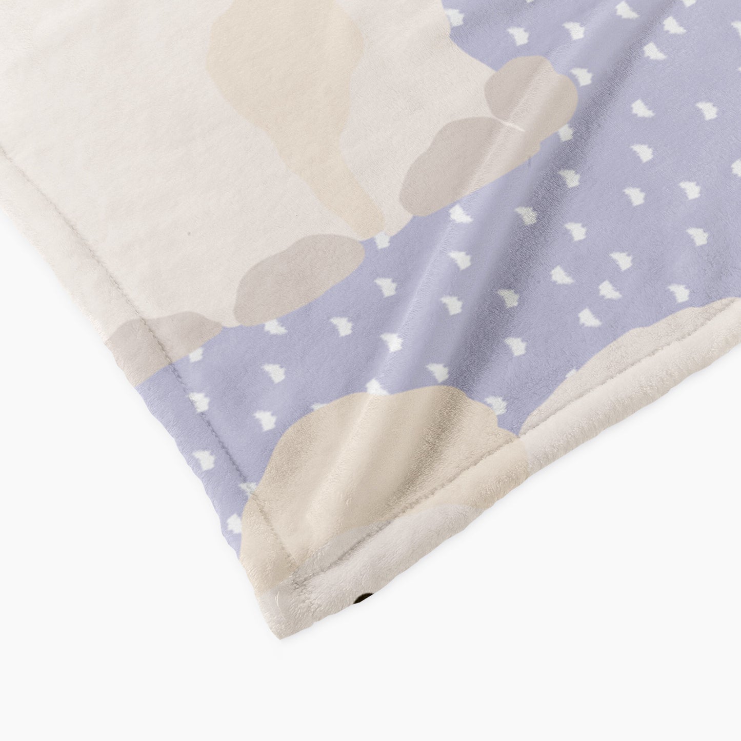 Bichon Dog Personalized Baby Blanket