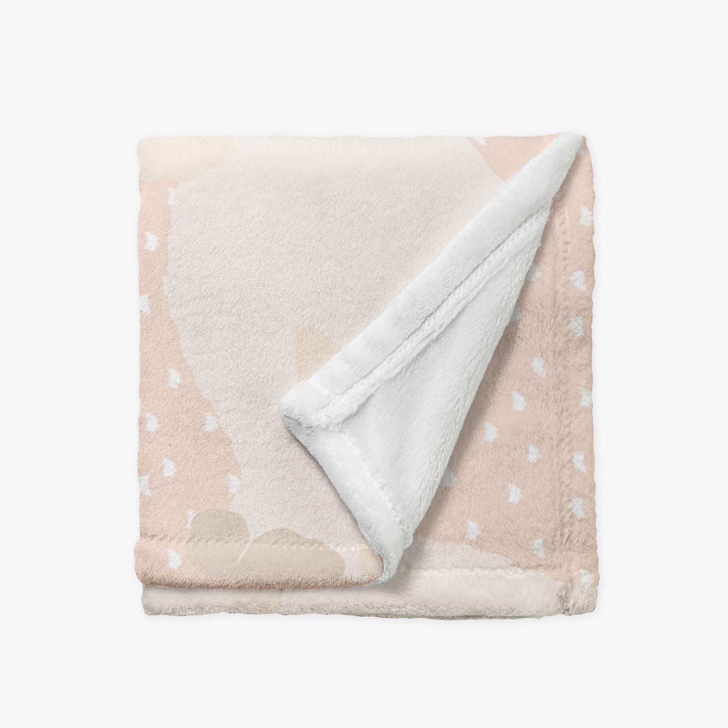Bichon Dog Personalized Baby Blanket