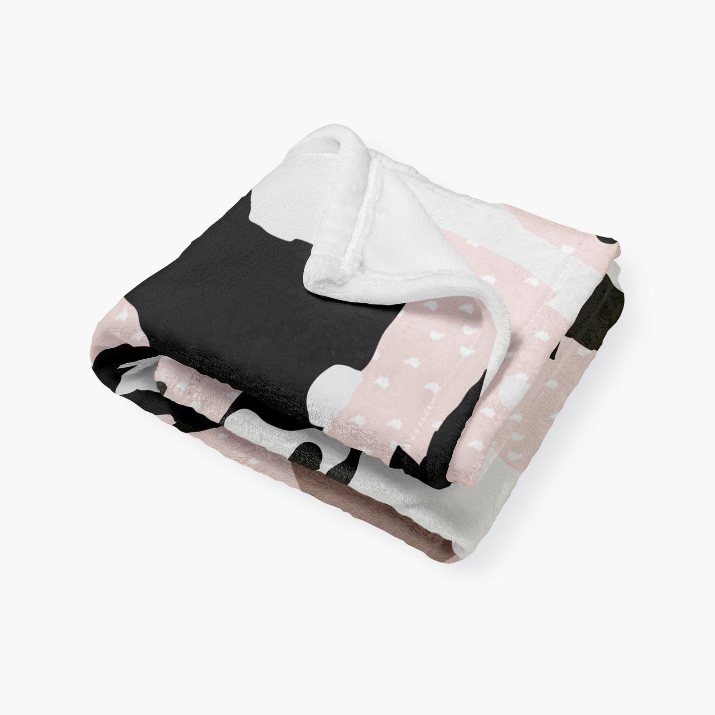 Border Collie Dog Personalized Baby Blanket