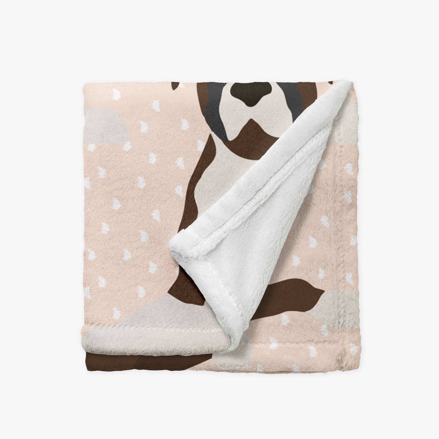 Boxer Dog Personalized Baby Blanket