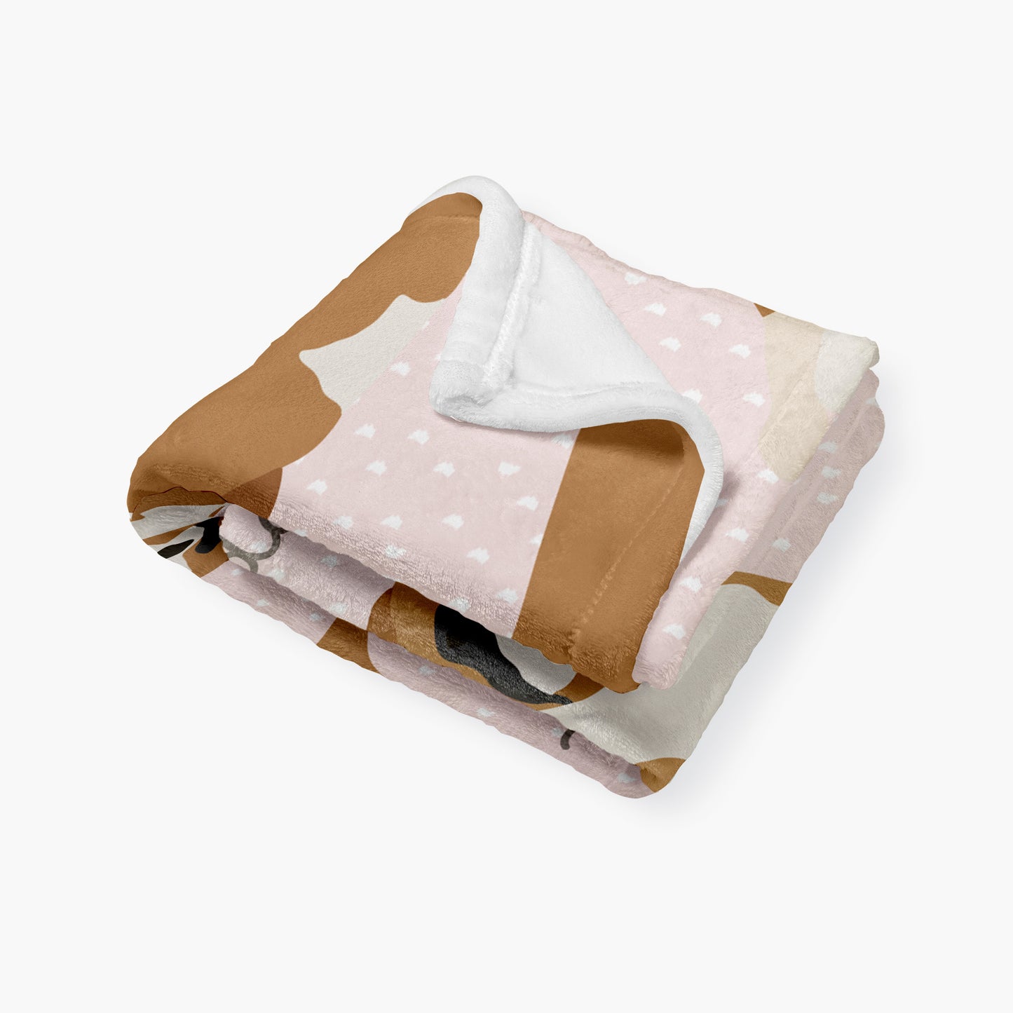 Boxer Dog Personalized Baby Blanket