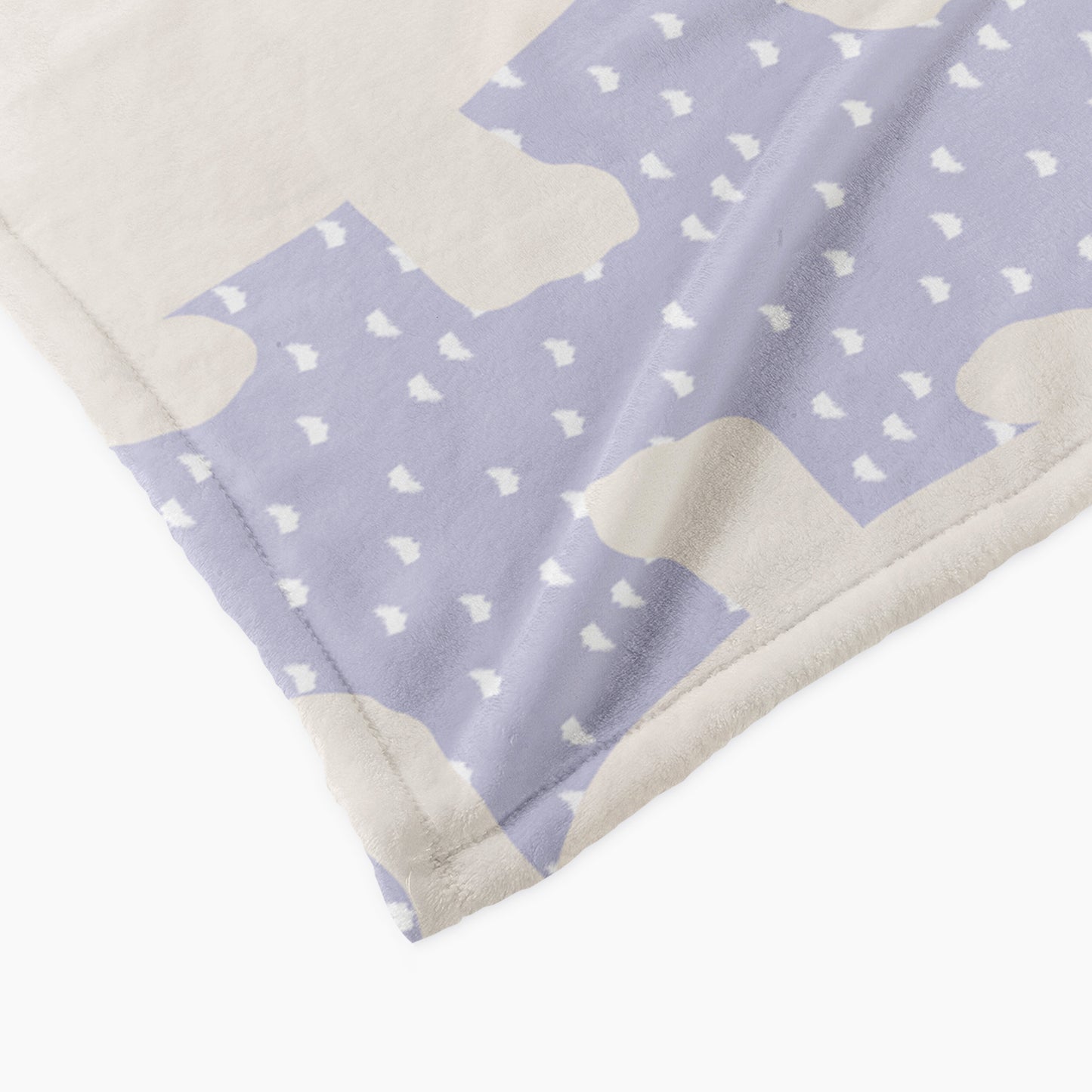 Bulldog dog Personalized Baby Blanket