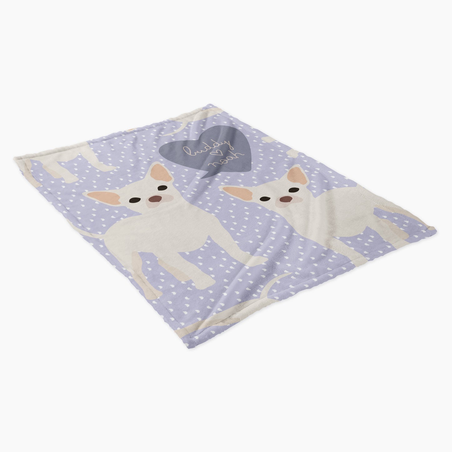Chihuahua Dog Personalized Baby Blanket