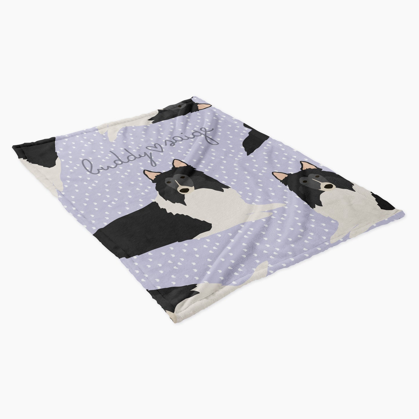Collie Dog Personalized Baby Blanket