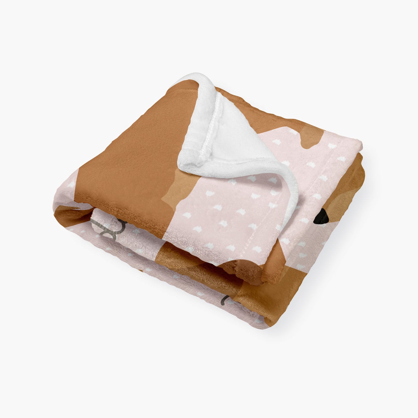 Dachshund Dog Personalized Baby Blanket