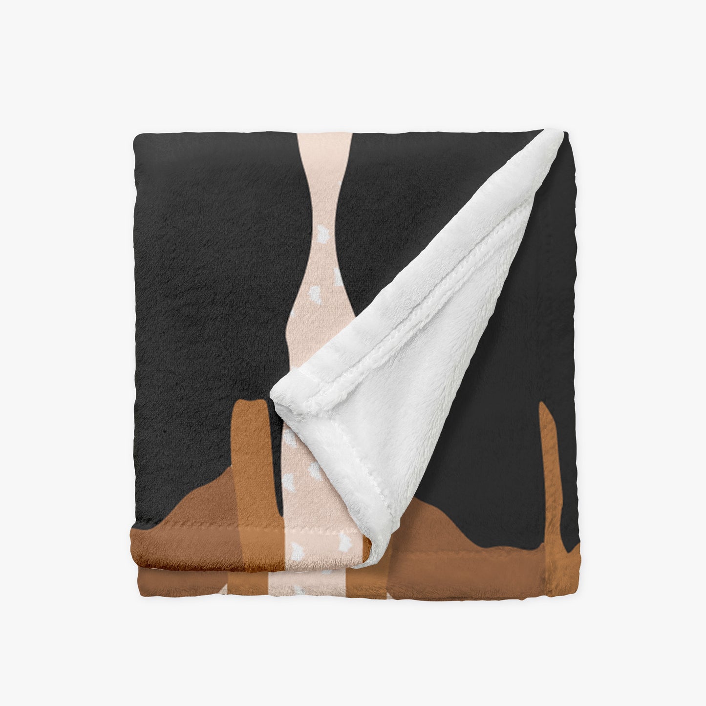 Dobberman Dog Personalized Baby Blanket