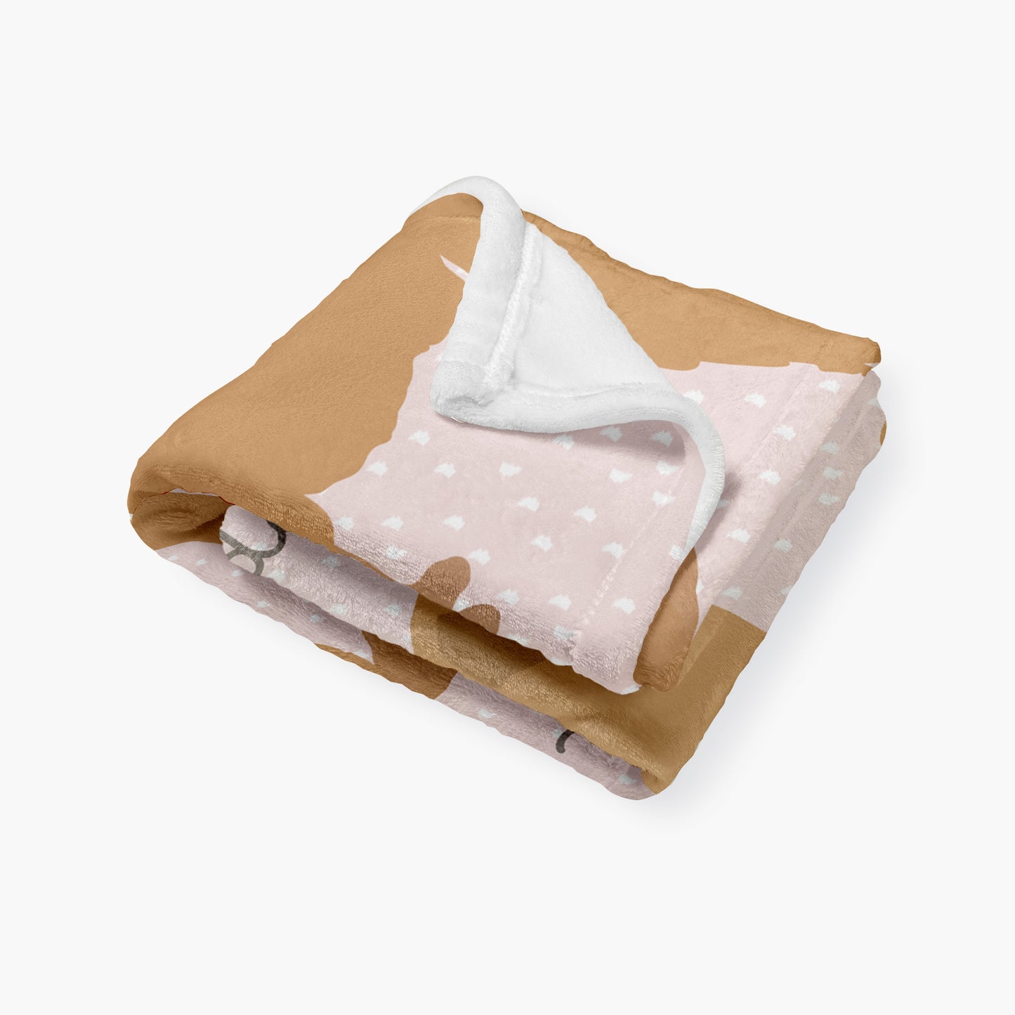 Golden Retriever Dog Personalized Baby Blanket