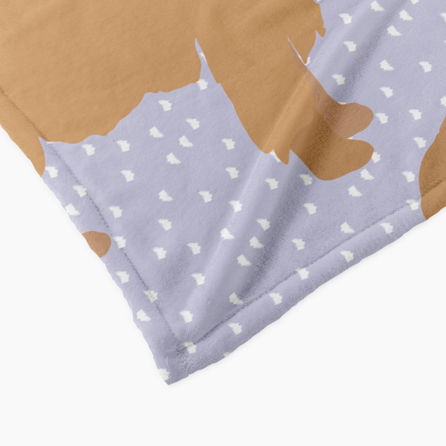 Golden Retriever Dog Personalized Baby Blanket