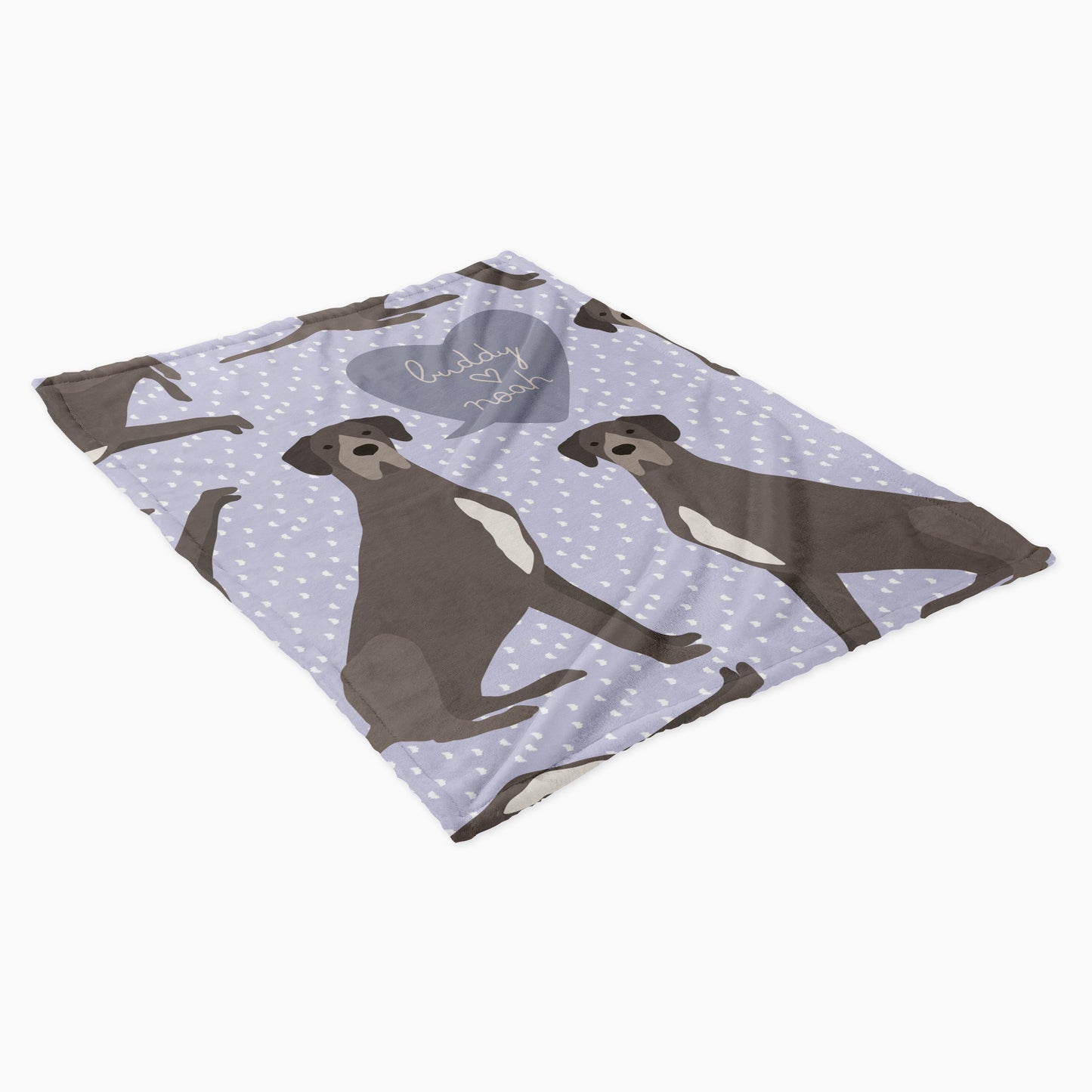 Great Dane Dog Personalized Baby Blanket
