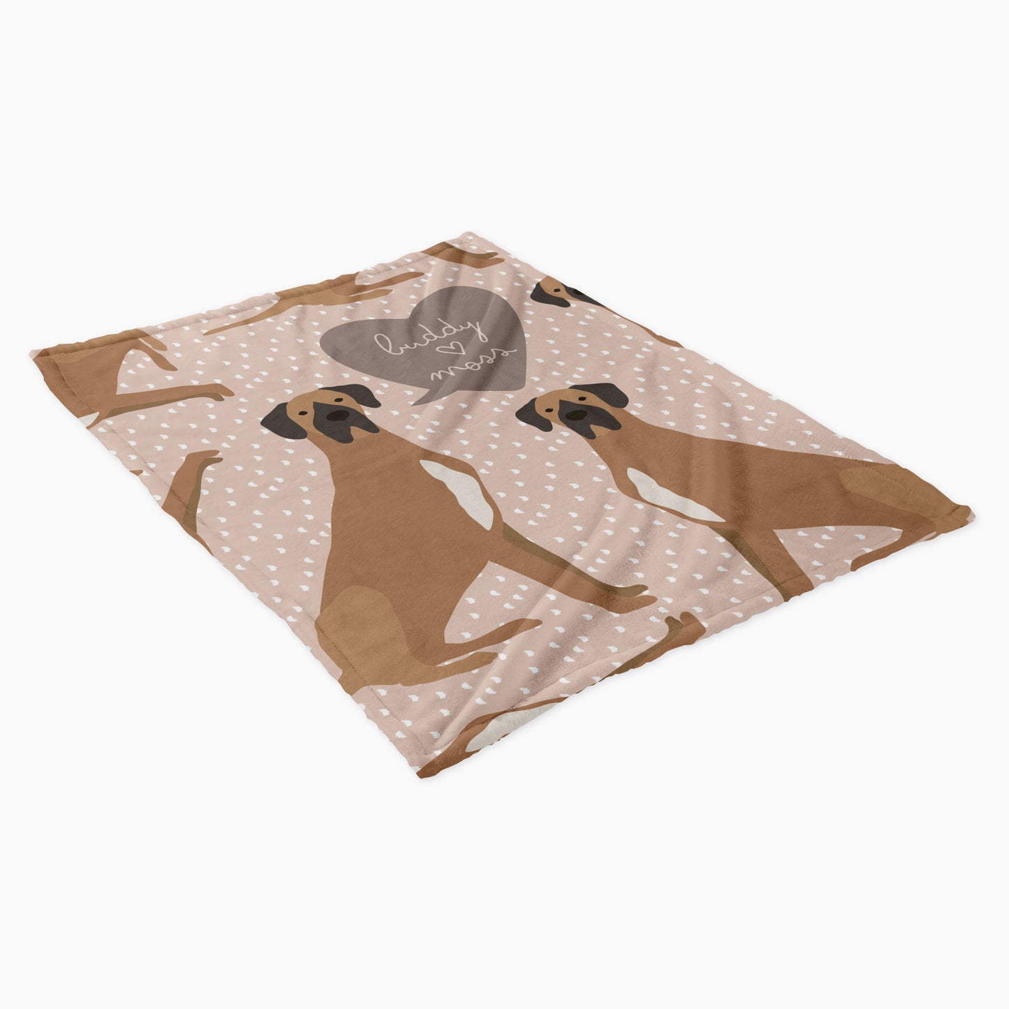 Great Dane Dog Personalized Baby Blanket