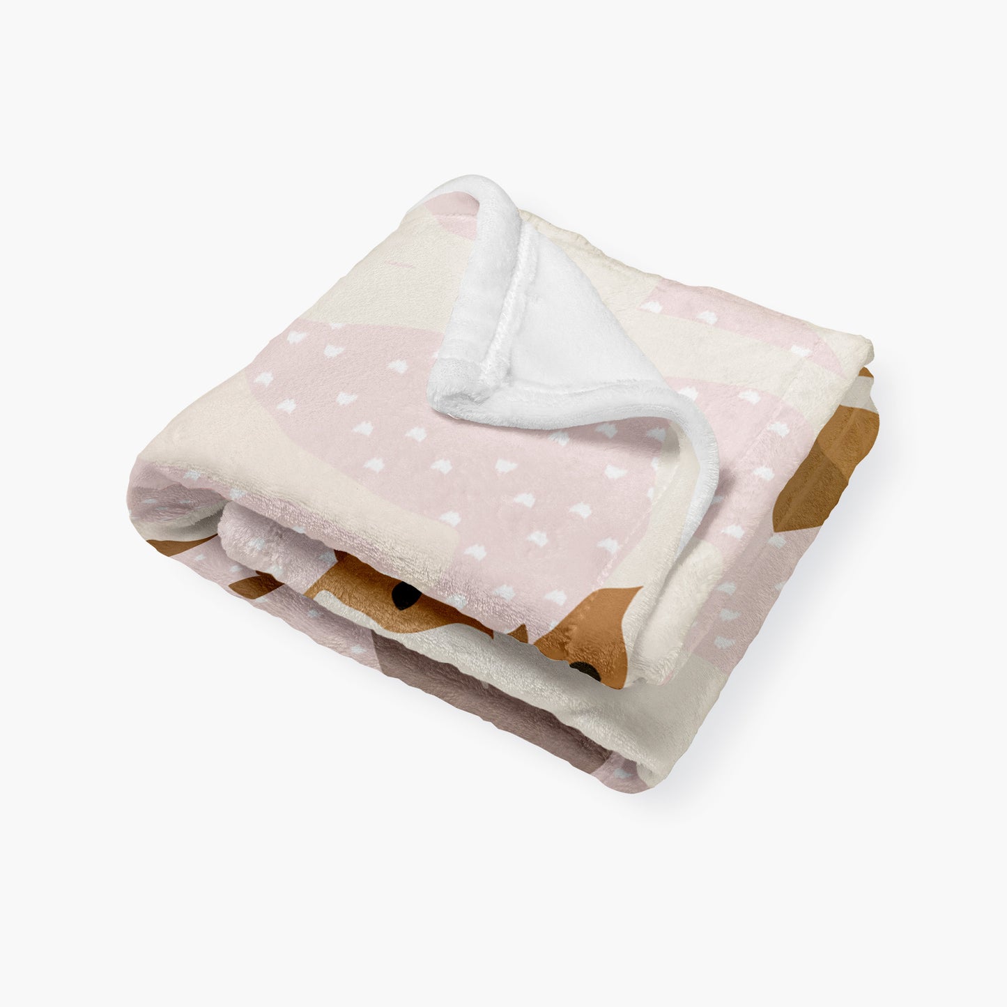 Jack Russell Dog Personalized Baby Blanket