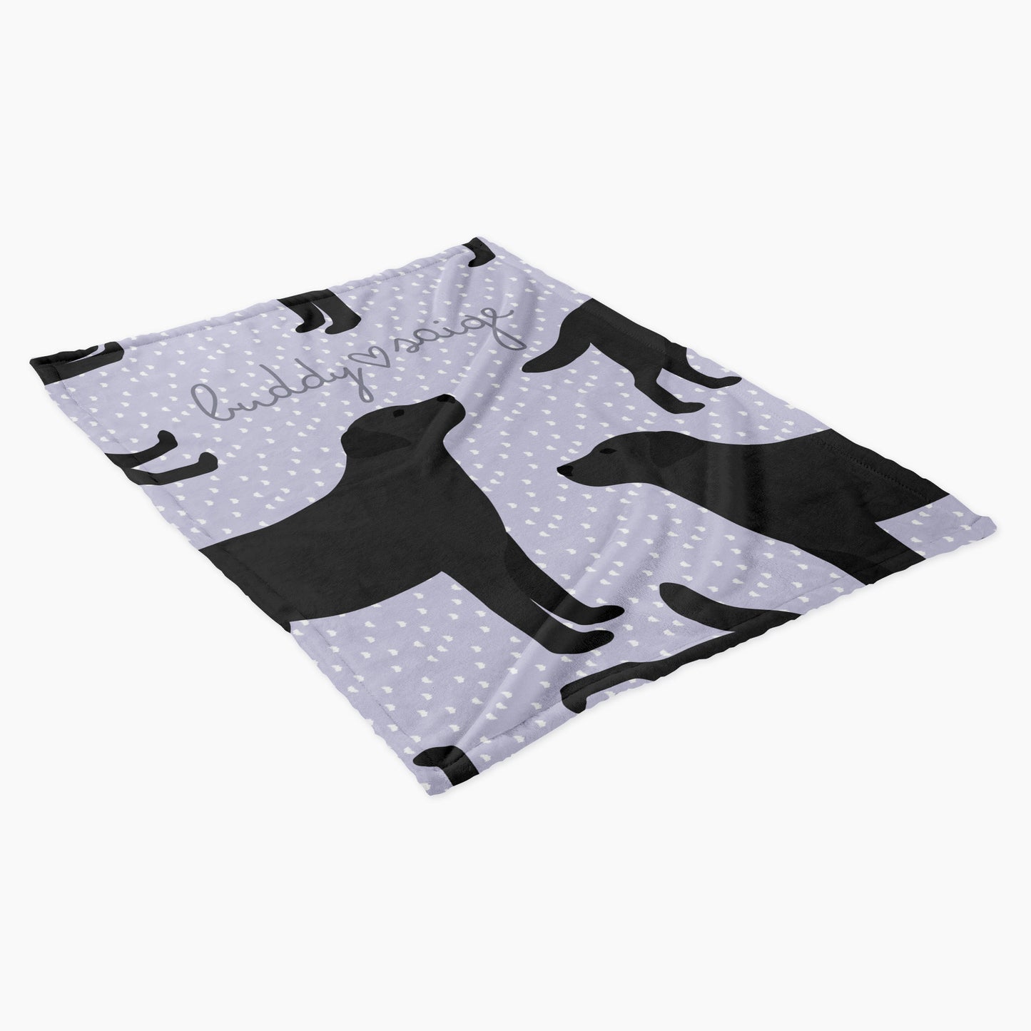 Labrador Dog Personalized Baby Blanket