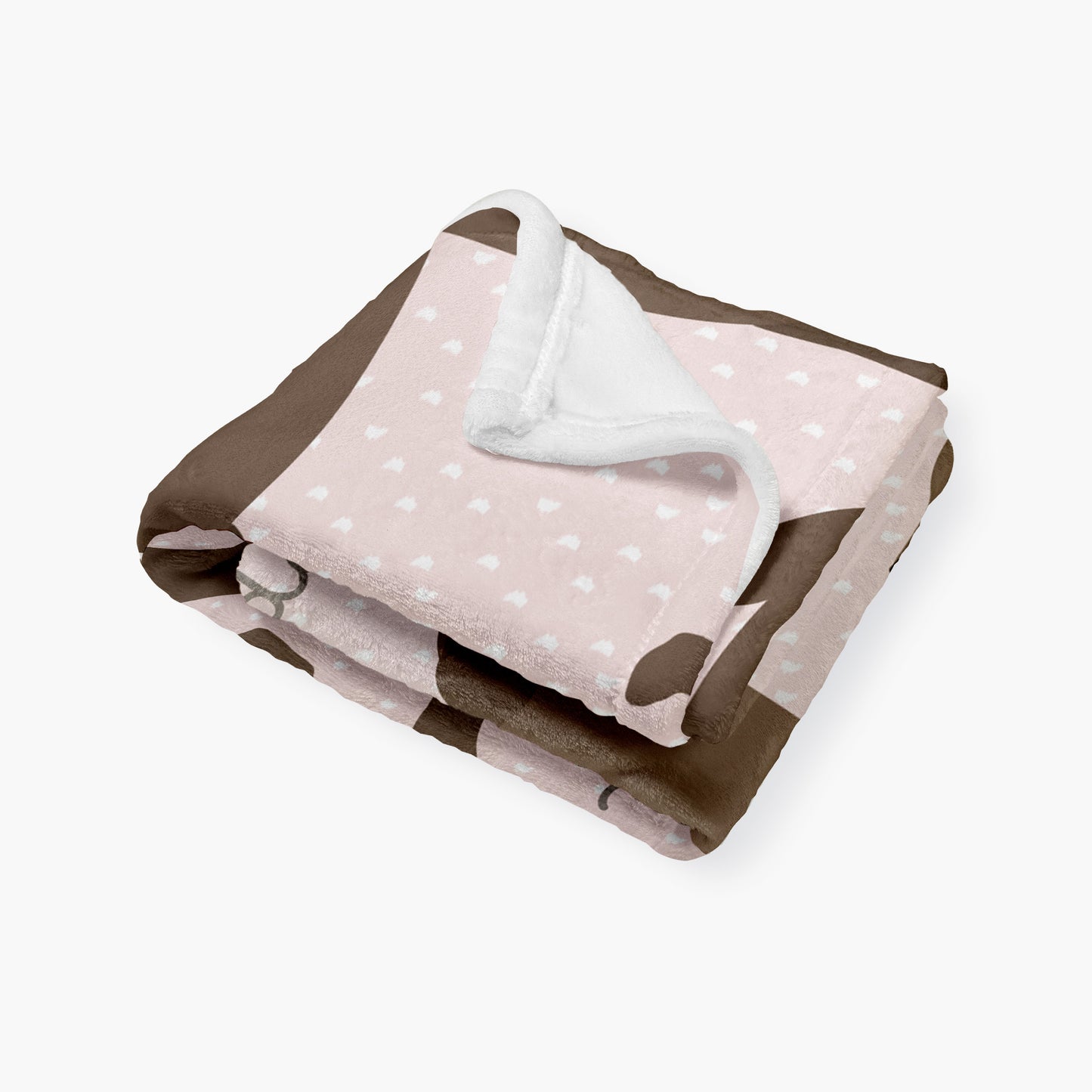 Labrador Dog Personalized Baby Blanket