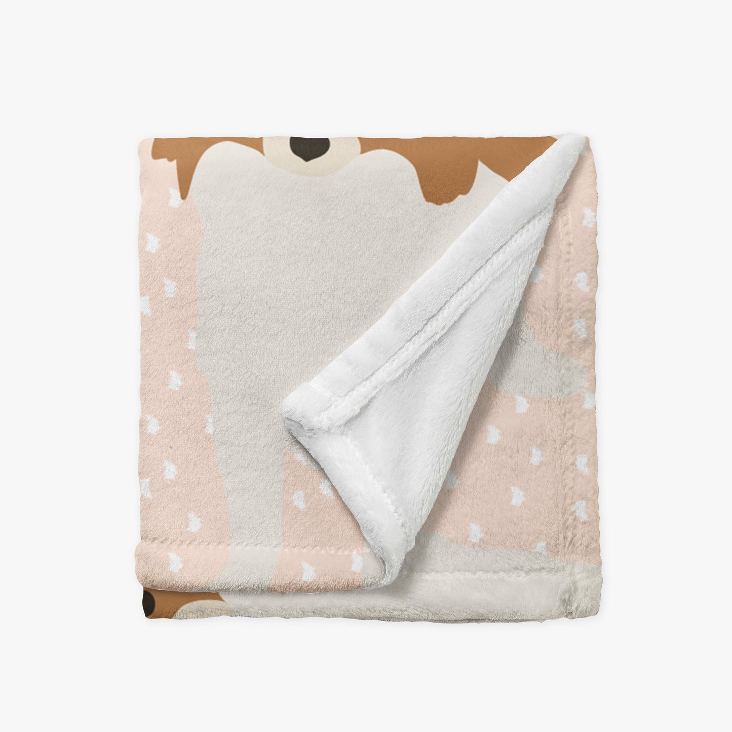 Papillon Dog Personalized Baby Blanket