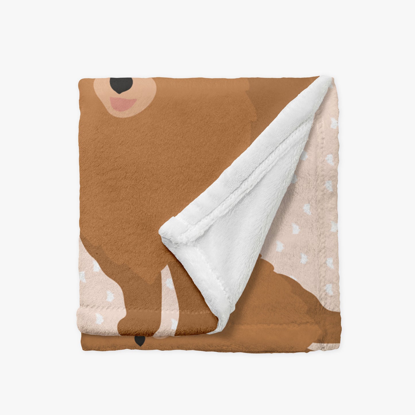 Pomeranian Dog Personalized Baby Blanket