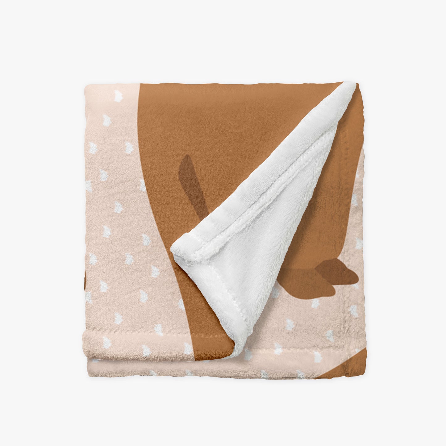 Poodle Dog Personalized Baby Blanket
