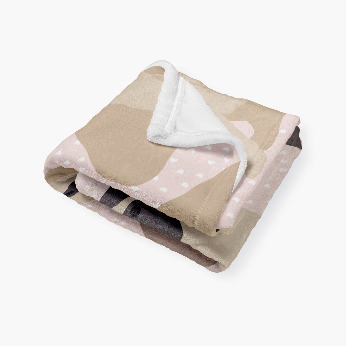 Pug Dog Personalized Baby Blanket