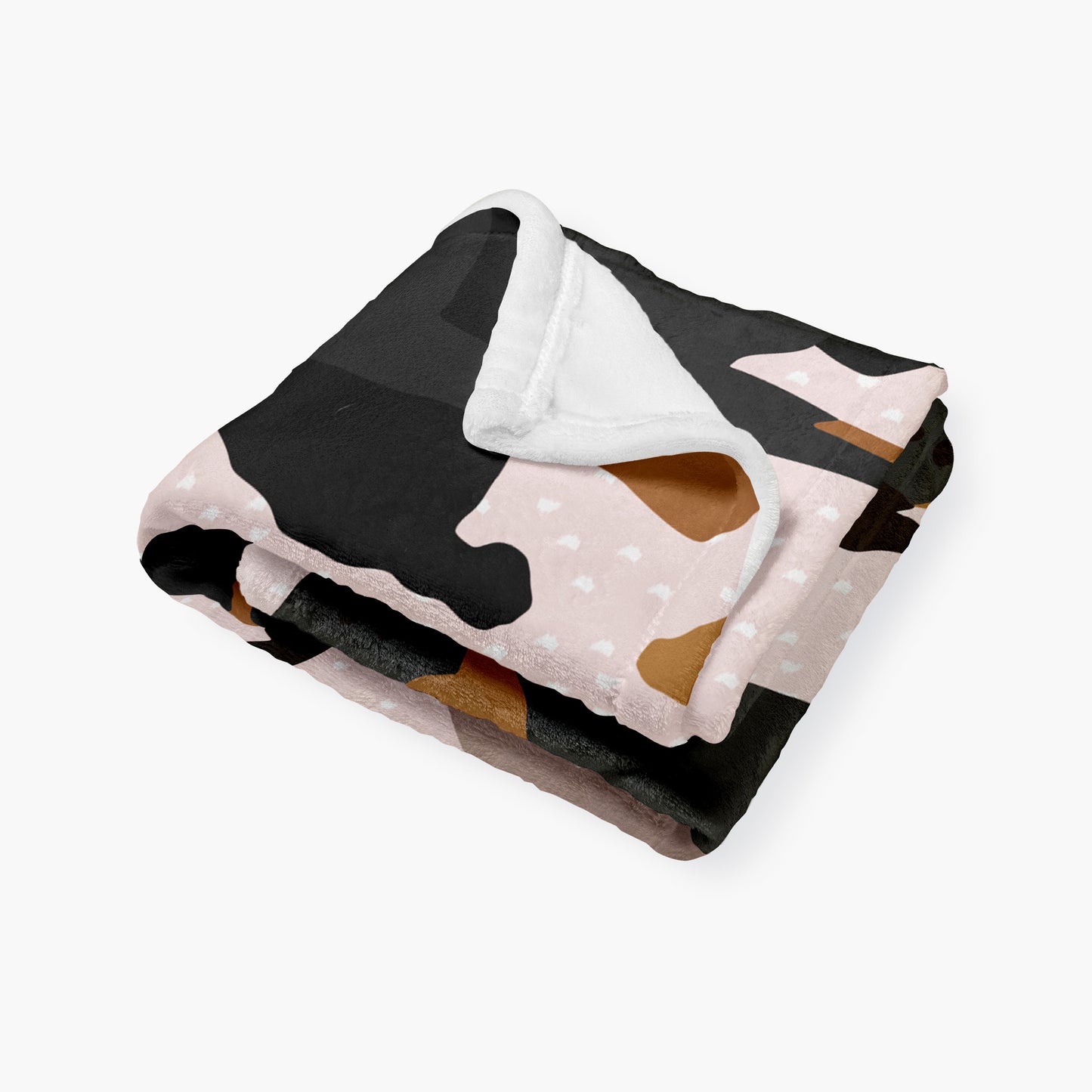 Rottweiler Dog Personalized Baby Blanket