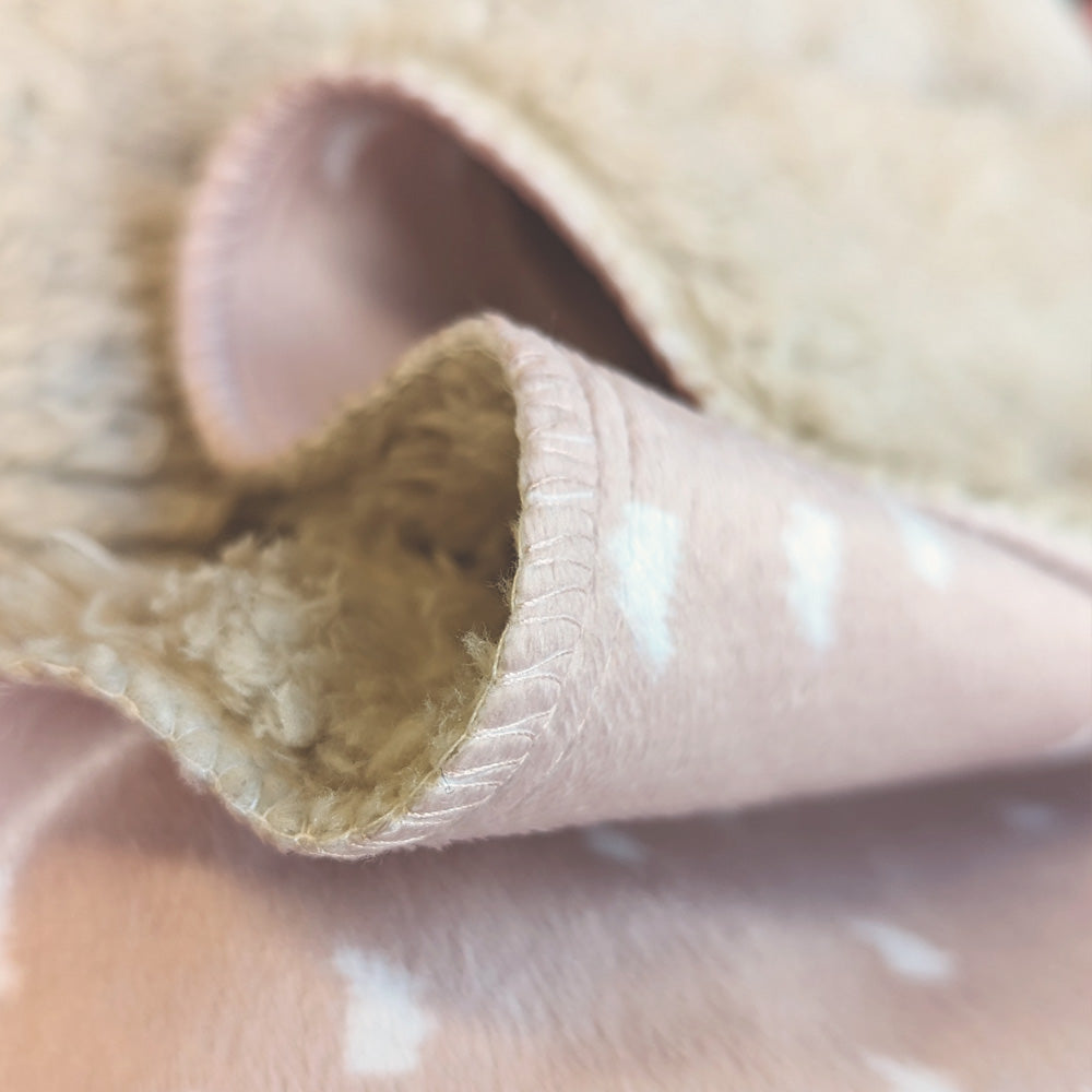 Golden Retriever Dog Personalized Sherpa Baby Blanket