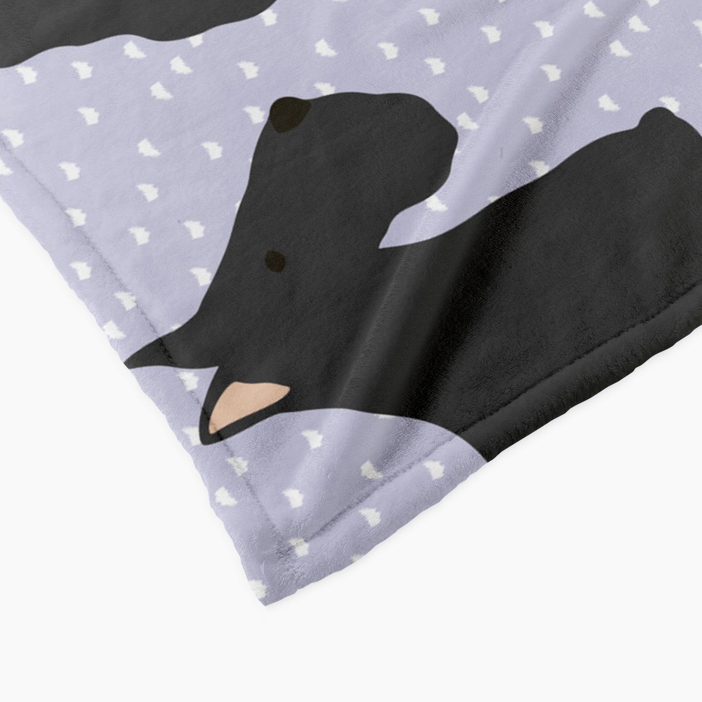 Scottish Terrier Dog Personalized Baby Blanket