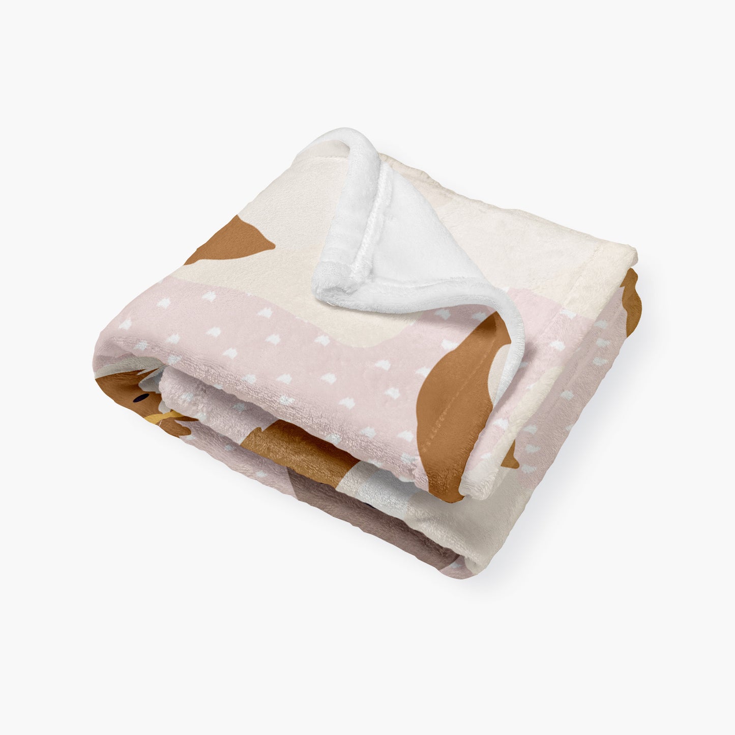 Shih Tzu Dog Personalized Baby Blanket