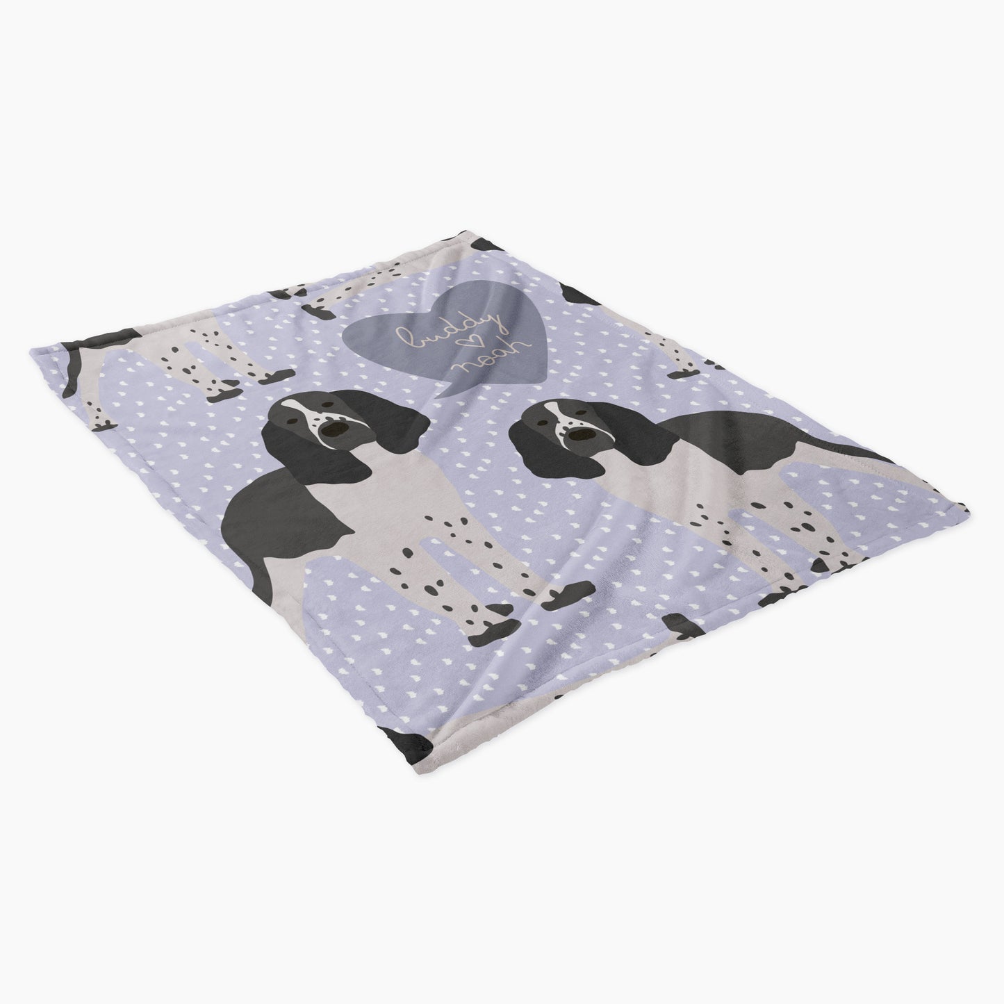 Springer Spaniel Dog Personalized Baby Blanket