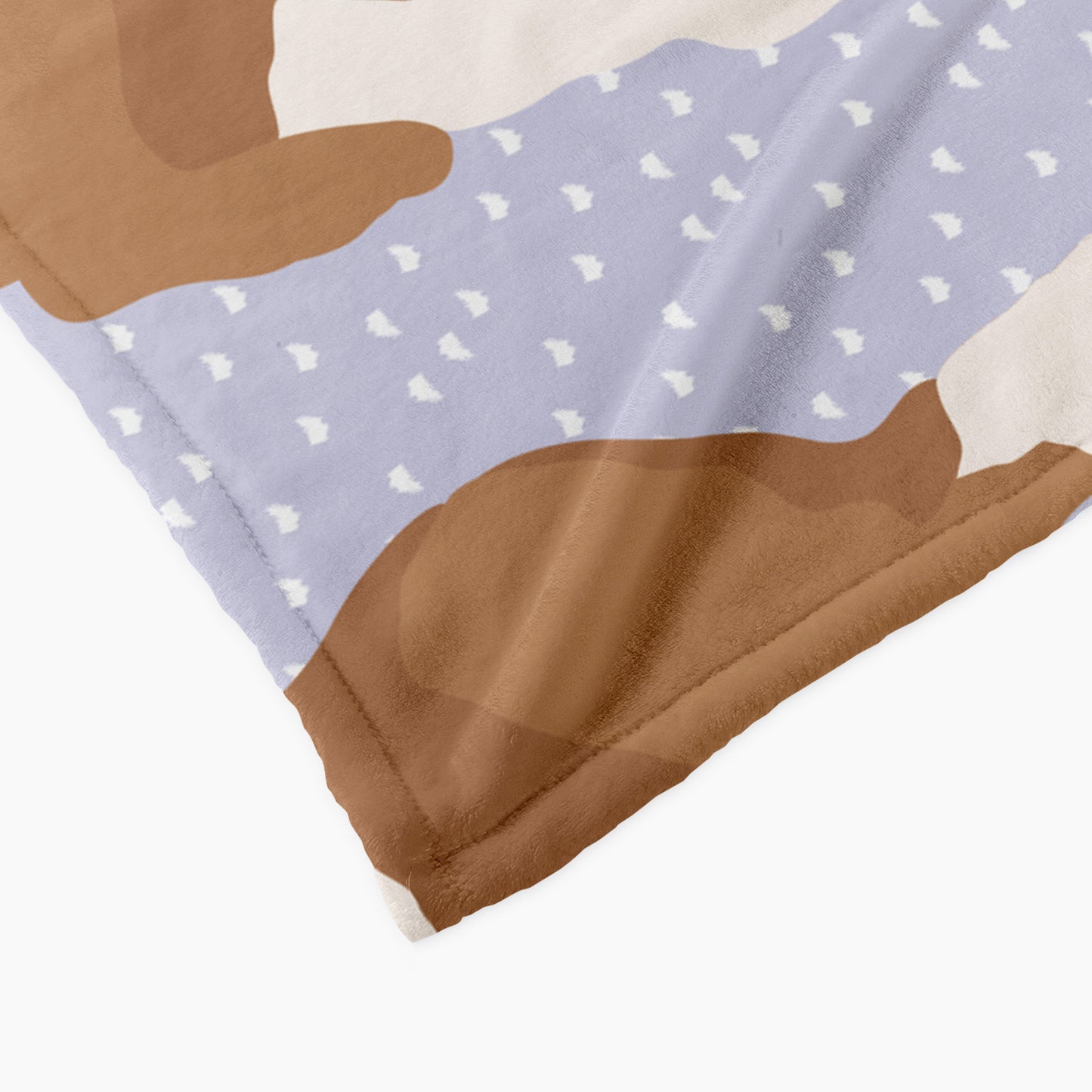 St Bernard Dog Personalized Baby Blanket
