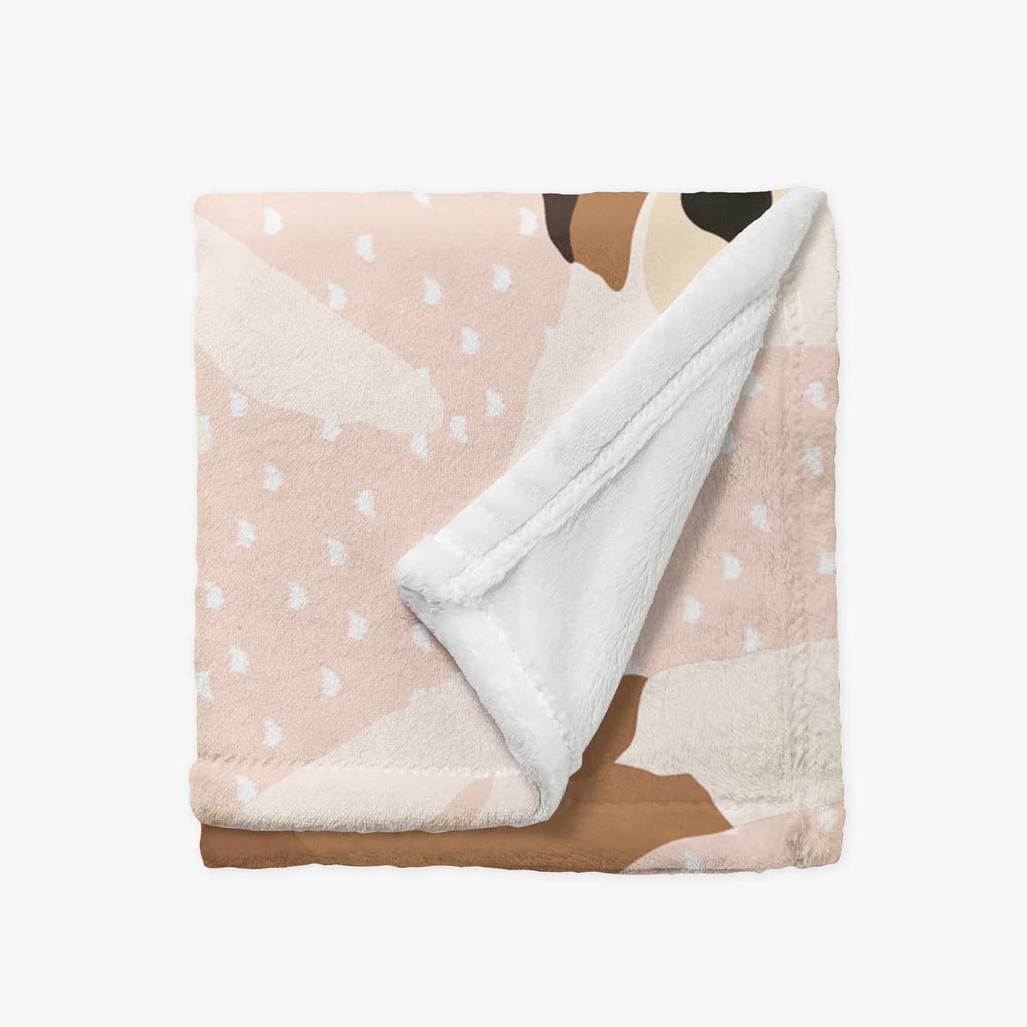 St Bernard Dog Personalized Baby Blanket