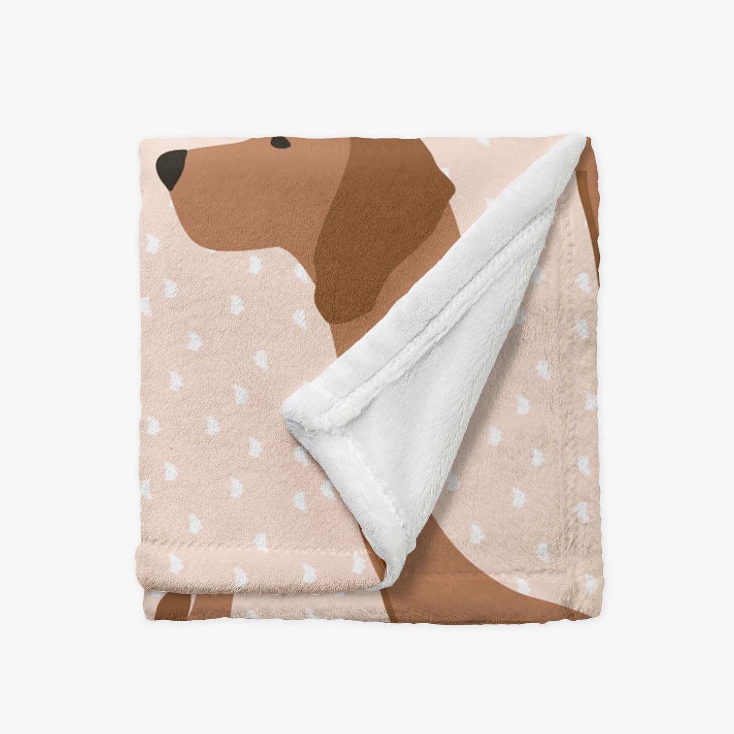 Vizsla Dog Personalized Baby Blanket