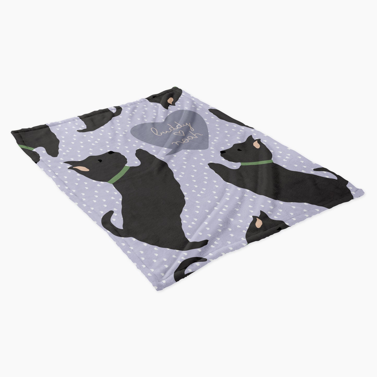 West Highland Terrier Dog Personalized Baby Blanket
