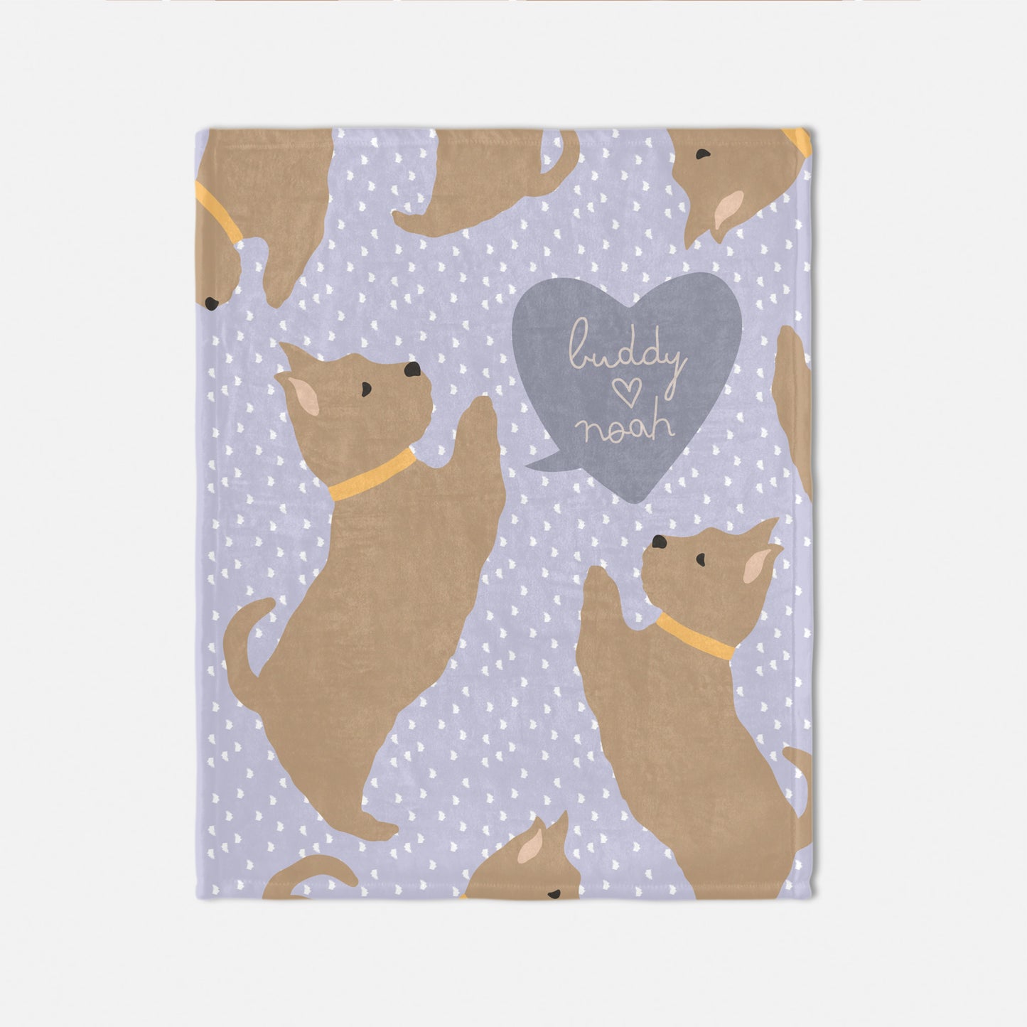 West Highland Terrier Dog Personalized Baby Blanket
