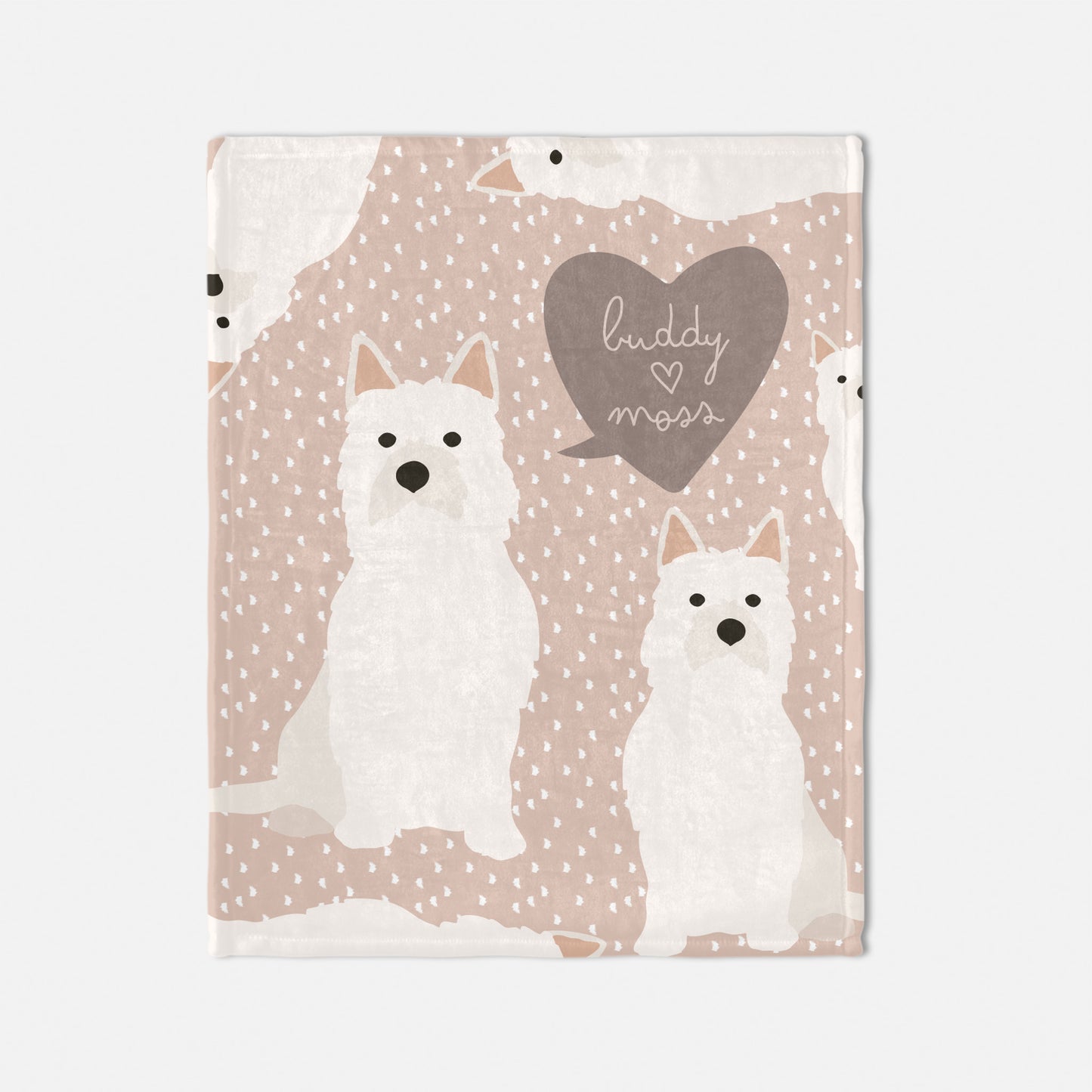 Yorkshire Dog Personalized Baby Blanket