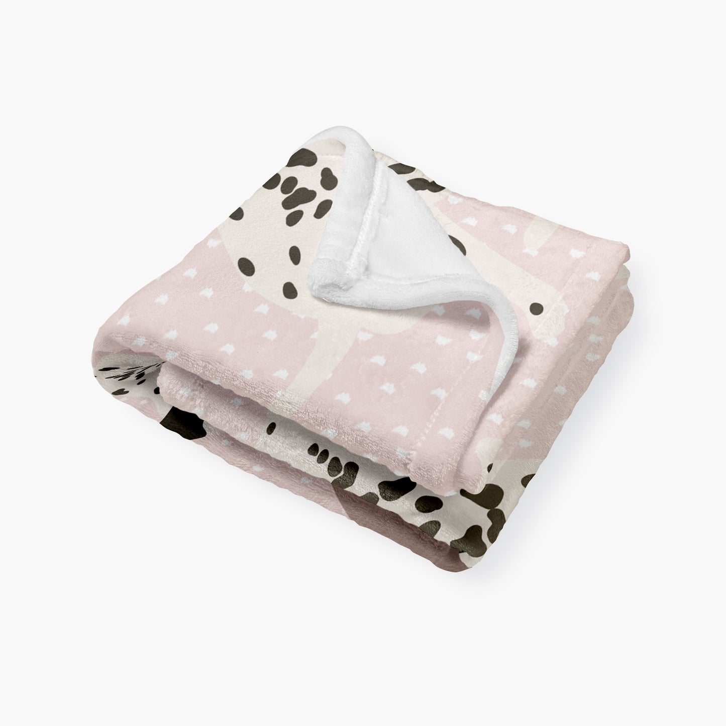 Dalmatian Dog Personalized Baby Blanket