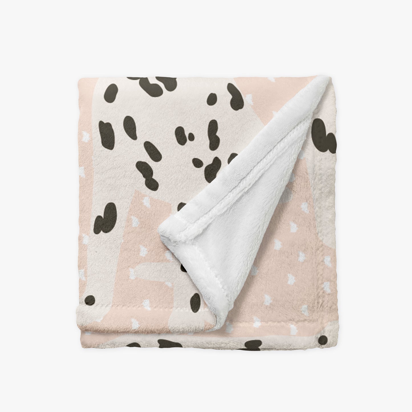 Dalmatian Dog Personalized Baby Blanket