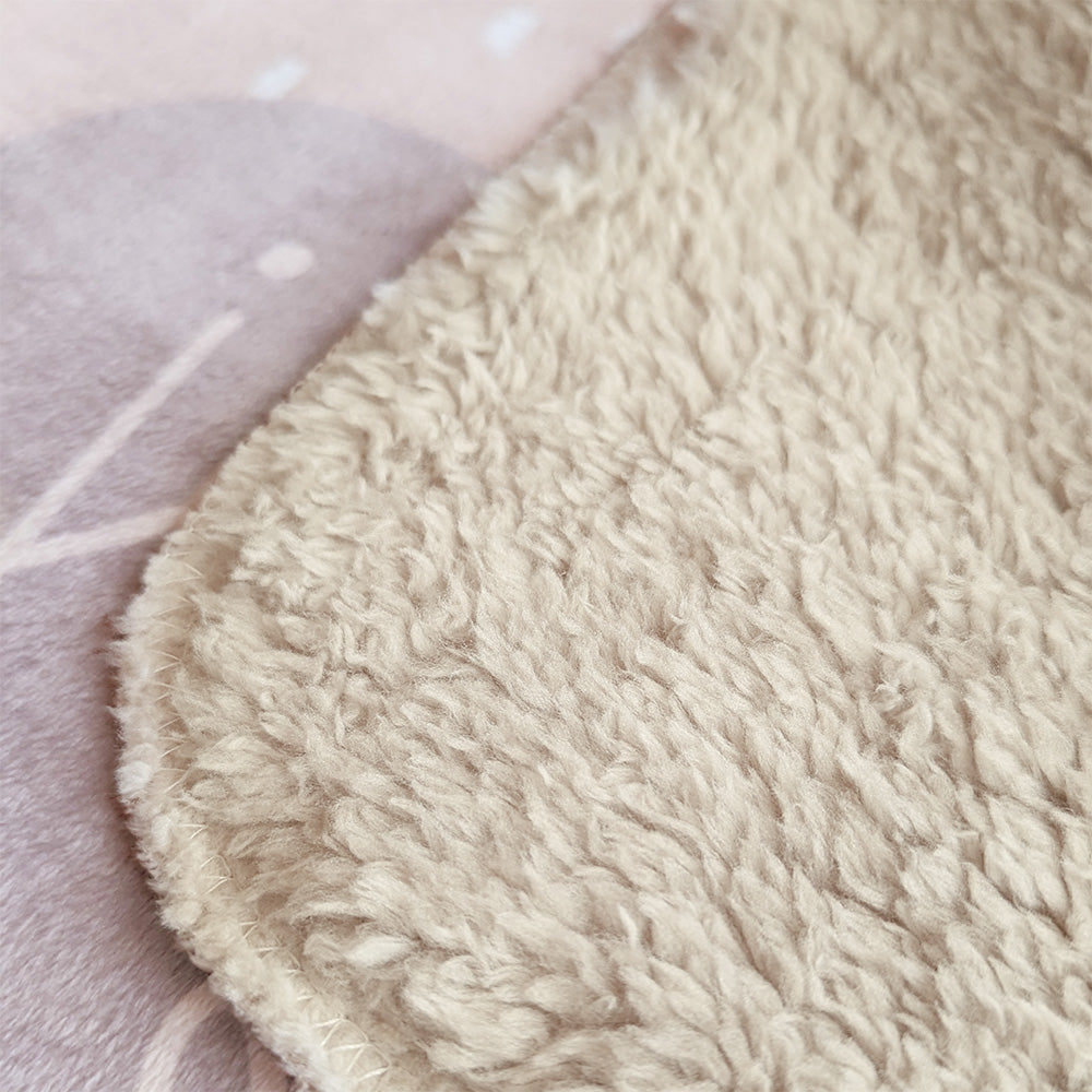 Cocker Spaniel Dog Personalized Sherpa Baby Blanket