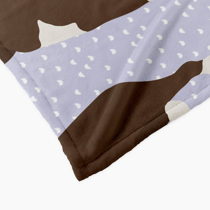 Boxer Dog Personalized Baby Blanket