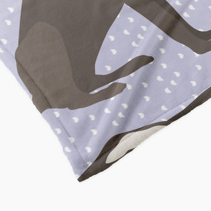 Great Dane Dog Personalized Baby Blanket