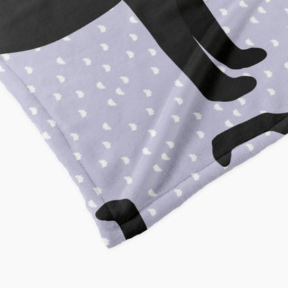 Labrador Dog Personalized Baby Blanket